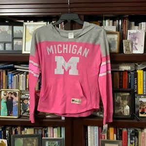 COPY - NWT M Michigan Wolverines girls hoodie